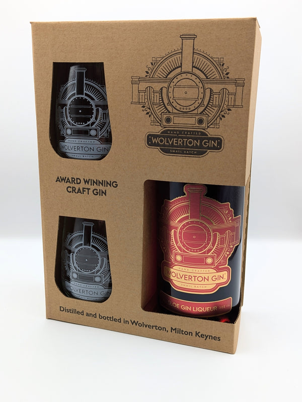 70cl Sloe Gin Liqueur and Glass Gift Box