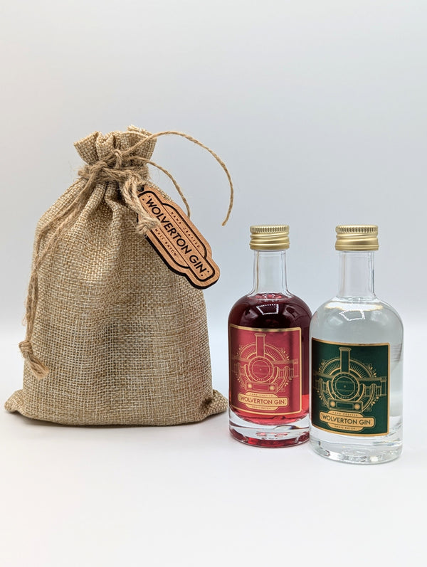 Wolverton Gin Miniatures Gift Bag